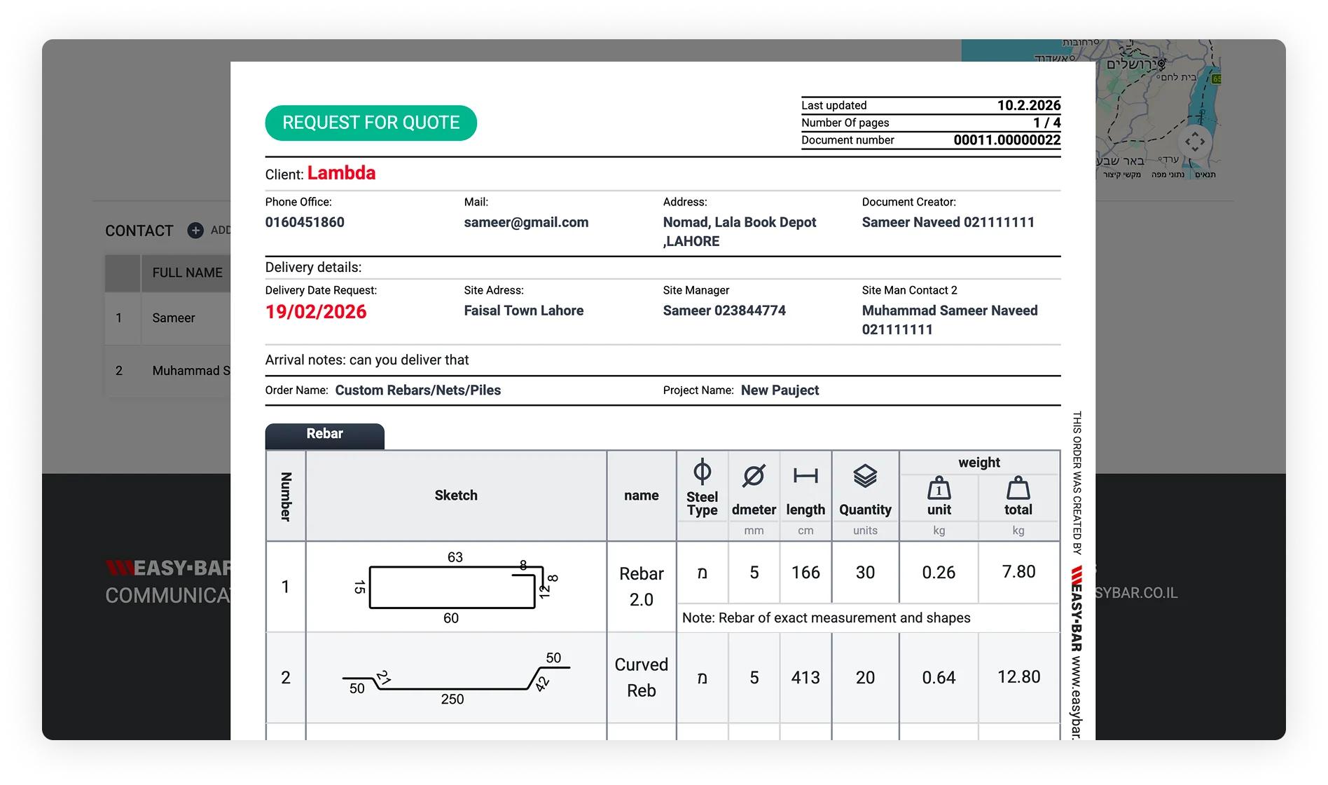 Dashboard view 3